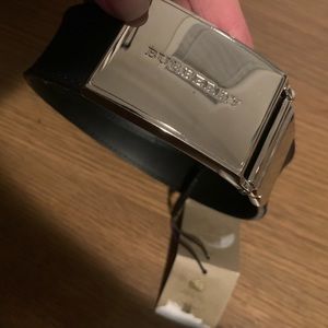 STILL AVAILABLE- New, Men’s Burberry belt.